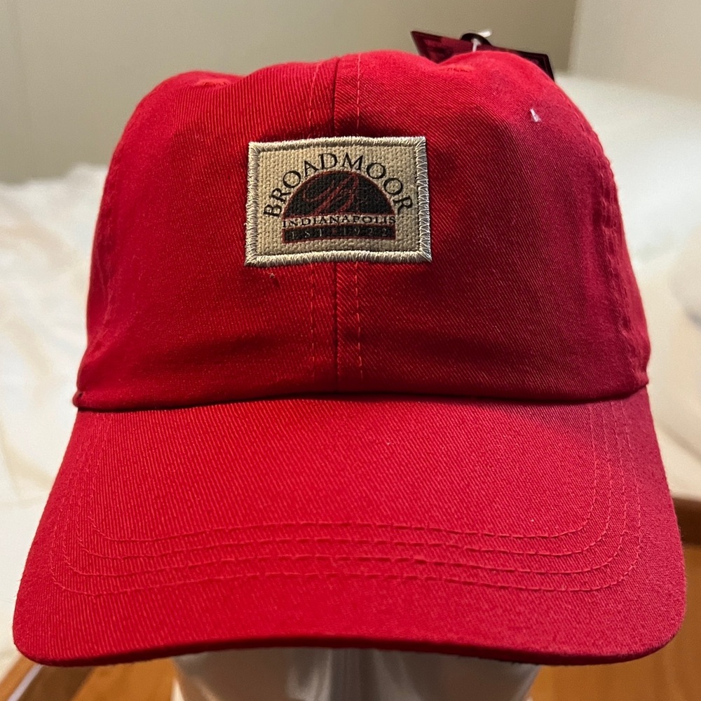 Kith Red Broadmoor Patch Baseball Cap
